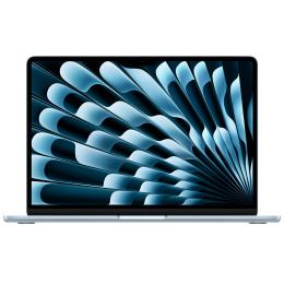 Apple MacBook Air 13-inch Laptop with M4 Chip - Sky Blue 16GB Unified Memory - 256GB SSD - 10-Core CPU - 8-Core GPU - 13.6" Liquid Retina Display - Backlit Keyboard - 12MP Center Stage - 30W USB-C Power Adapter