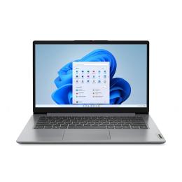 Lenovo IdeaPad 1 14IJL7 Laptop 14" HD Intel Celeron N4500 - 8GB RAM - 128GB eMMC - Win 11 Home S Mode - AX WiFi 6 + BT5.2 - USB-C (data only) - HDMI1.4b - Card Reader - 1Y Warranty - Cloud Gray