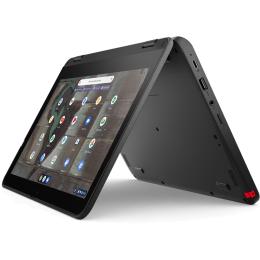 Lenovo Chromebook 500e G3 Flip 2in1 Laptop 11.6" HD Touch Intel Celeron N5100 - 4GB RAM - 64GB eMMC - ChromeOS - 1yr Warranty - AX Wi-Fi 6 + BT5.1 - with USI Pen (Garaged)