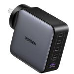 UGREEN Nexode 100W 5-Port GaN Fast Wall Power Charger - 1x USB-A & 4x USB-C - For Laptops, iPhone & iPad