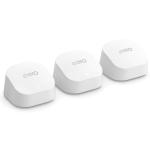 Amazon eero 6 (AX1800) Dual-Band WiFi 6 Mesh System with Built-in Zigbee Smart Home Hub - 3 Pack