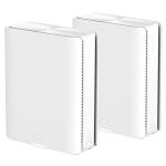 ASUS ZenWiFi BQ16 (BE25000) Quad-Band WiFi 7 Whole Home Mesh System - White - 2 Pack 2x 10GbE - 3x 1GbE - 1x USB 3.0