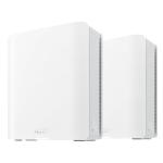 ASUS ZenWiFi BT8 (BE14000) Tri-Band WiFi 7 Whole Home Mesh System - White - 2 Pack 2x 2.5GbE - 1x 1GbE - 1x USB 3.0