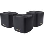 ASUS ZenWiFi XD5 (AX3000) Dual-Band WiFi 6 Whole Home Mesh System - Black - 3 Pack 1GbE x2