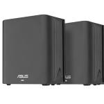 ASUS ZenWiFi BD4 (BE3600) Dual-Band WiFi 7 Whole Home Mesh System - Black - 2 Pack 2.5GbE x2