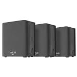 ASUS ZenWiFi BD4 (BE3600) Dual-Band WiFi 7 Whole Home Mesh System, Black - 3 Pack 2.5GbE x 2