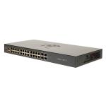 Cambium Networks EX1028 Cambium cnMatrix EX1028, Intelligent Ethernet Switch, 24 1G and 4 1 GbpsSFPfiber ports. Enterprise-grade L2 functionality, includes lifetime cloud or on-premises management. 5-year warranty