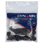 Dynamix CAGE30BTOOL 30pc Pack, 3 Piece Cage     Nut, Black M6 15mm - Includes Installation Tool