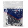 Dynamix CAGE30B 30pc Pack, 3 Piece Cage     Nut, Black M6 15mm