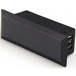 Dynamix FPP-BPSC-10 Blanking Plug for FPP-SC    Plate - 10 Pack - Colour Black