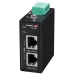 Edimax Industrial 2.5 Gigabit PoE++ 90W Power Injector. Supports IEEE 802.3at, IEEE 802.3at & IEEE 802.3bt, Provides Power & Data, DIN-rail or Wall-mount, IP50 Ingress Protection.