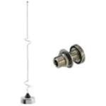 HyperLink Technologies ANT-22 2.4GHz 5dBi Mobile Bulkhead Mount Omni Antenna