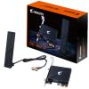 Gigabyte Aorus GC-WIFI7 (BE5800) Tri-Band WiFi 7 + Bluetooth 5.3 PCIe Wireless Adapter Multi-link Operation - Deterministic Low Latency - 4K-QAM - 320MHz Bandwidth