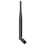 3dBi GSM/3G/4G LTE Indoor Omni Antenna - Black, SMA Male, 698-960/1710-2700MHz