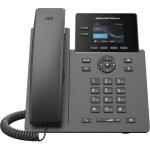 Grandstream GRP2610 2-line Carrier-Grade IP Phone - Black 2.4'' Color LCD / 5-way Audio Conference / 2 SIP accounts / 10/100 Ethernet x2