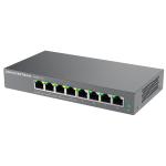 Grandstream GWN7711P 8-Port Gigabit L2 Managed PoE Switch (60W) - 1GbE x4 / 1GbE PoE+ x4