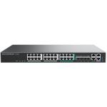 Grandstream GCC6021 Multi-WAN 10G VPN Router 10G SFP+ x4 / 2.5GbE PoE++ x8 & 1GbE PoE+ x16 (370W) / USB 3.0 x1 / Built-in IP PBX