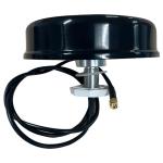 Go Wireless ANT-292 3dBi 698 - 2700MHz Low Profile Outdoor Omni Antenna with 100cm Cable and SMAMaleconnector - Black, UV Stable IP68