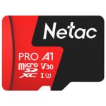 Netac P500 Extreme Pro microSDXC V30 Card with Adapter 256GB