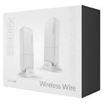 MikroTik RBwAPG-60adkit Wireless Wire RBwAPG-60ad Pair Phase array 60 degree 60GHz antennas 802.11 ad wireless four core