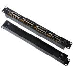 PoE World GPOE-16-1U 16 Port Gigabit Passive PoE Mode A+B 4 Wire 1U Rack Mount Injector