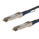 StarTech.com 40GbE - 40Gbps - QSFP+ Active Direct Attach Breakout Cable - 7m MSA Uncoded Compatible 40G QSFP+-QSFP+ Direct Attach Breakout Cable Twinax - 40 GbE QSFP+ Copper DAC 40 Gbps Low Power Active Transceiver Module DAC