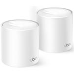 TP-Link Deco X10 Dual-Band AX1500 WiFi 6 Whole-Home Mesh System - 2 Pack 1GbE x2