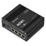 Teltonika RUTM11 4G LET CAT6  AC867 Wi-Fi 5 Industrial Router GbE x 4 / SIM Slot x 2 / Dual-band Wi-Fi with mesh / with Digital IO x 1 / USB A x 1 / GSNN