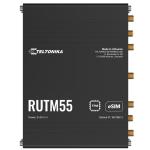 Teltonika RUTM55 5G AC867 Wi-Fi 5 Industrial Router GbE x 4 / SIM Slot x 2 & e-SIM / with Digital IO x 1 / USB A x 1 / RS232 x 1 / RS485 x 1 / GSNN