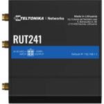 Teltonika RUT241 Industrial Cellular Router with WiFi LTE CAT4 / Single Mini-SIM Slot / 2 x Gigabit Ethernet ports (Antenna & Power Included)