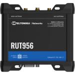 Teltonika RUT956 4G LET CAT4 N150 WiFi 4 Industrial Router 100M FE x 4 / SIM Slot x 2 / with Digital IO x 2 / USB A x 1/ RS232 x 1 / RS485 x 1 / GNSS