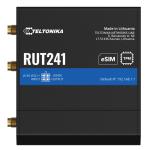 Teltonika RUT241 ESIM 4G LTE CAT4 N300 WiFi 4 Industrial eSIM Router 100M FE x 2 / SIM Slot x 1 / with Digital IO
