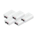 Ubiquiti 24V Gigabit PoE Adapter - 24V/1A, 24W (White) - 5 Pack