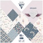 Clairefontaine C95356C Clairefontaine Origami Paper Little Love 15x15cm 60sh