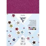 Clairefontaine C195598C Clairefontaine Glitter Cardboard A4 250g 10sh