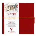 Clairefontaine 975435C PaintON Stitchbook White 19x19cm 250g 32sh