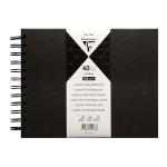 Clairefontaine 95438C Clairefontaine Hardcover Album 21x16cm Black
