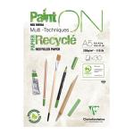 Clairefontaine 975740C PaintON Recycled Paper Pad White A5 30sh