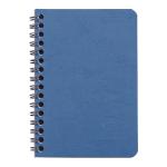 Clairefontaine 785964C Age Bag Spiral Notebook Pocket Lined Blue