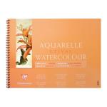Clairefontaine 96071C Etival Cold Press Wirebound Pad 24x30cm 300g 12sh