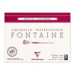 Clairefontaine 96413C Fontaine Cold Press Pad 18x24cm 300g 25sh