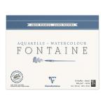 Clairefontaine 96421C Fontaine Pad Cloudy 24x30cm 300gsm 15sh