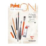 Clairefontaine 96537C PaintON Pad White A4 40sh