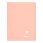 Clairefontaine 376779C Koverbook Spiral Blush A4 Lined Coral