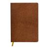 Clairefontaine 106946C Flying Spirit Leather Journal A5 Lined Cognac