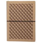 Ciak 8175CKV27G Ciak Vogue 12 x 17 cm Lined Notebook Tan 3D