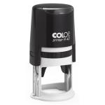 COLOP Stamp Printer R40 Round Black 40mm Diameter