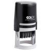 COLOP Stamp Printer R50 Round Black 50mm Dia