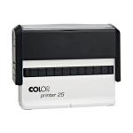 COLOP Stamp Printer 25 Oblong Black 15x75mm