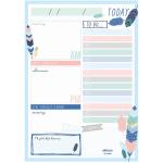 Carpe Diem 9218-CD(22) Carpe Diem Daily Planner Pad Feathers